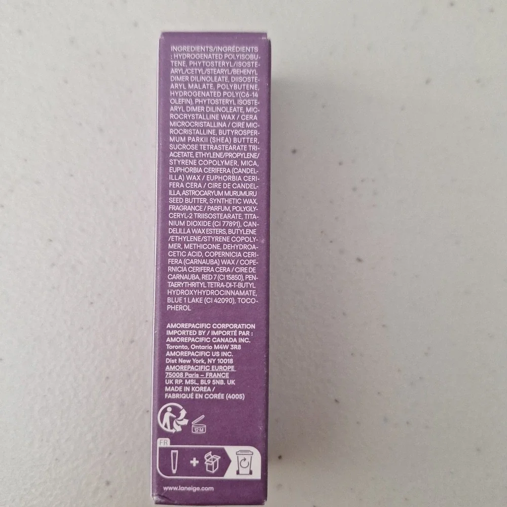 2 NEW Authentic LANEIGE Lip Glowy Balm 